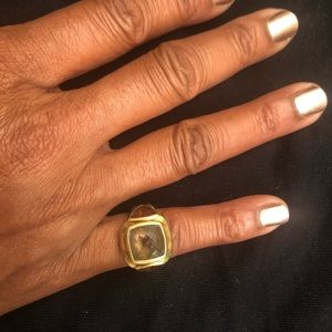 DAVID YURMAN TWO STONE RING
